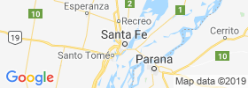 Santa Fe De La Vera Cruz map